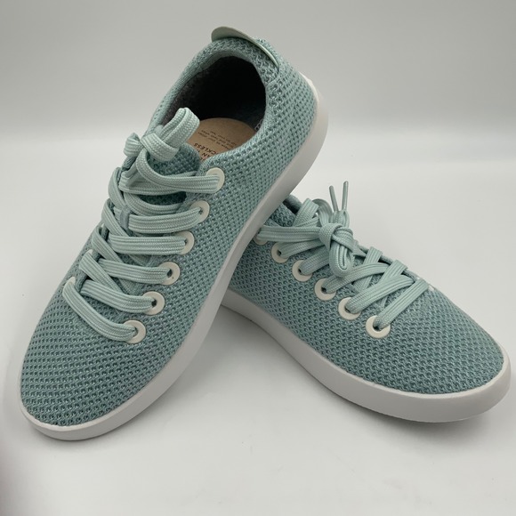 allbirds Shoes - Allbirds TPIW8 Women's Light Blue Knit Lace Up Sneakers Size 8